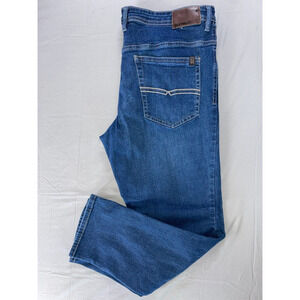Buffalo by David Bitton Jackson Straight Stretch Denim Jeans. Men's 40X30, GUC!!